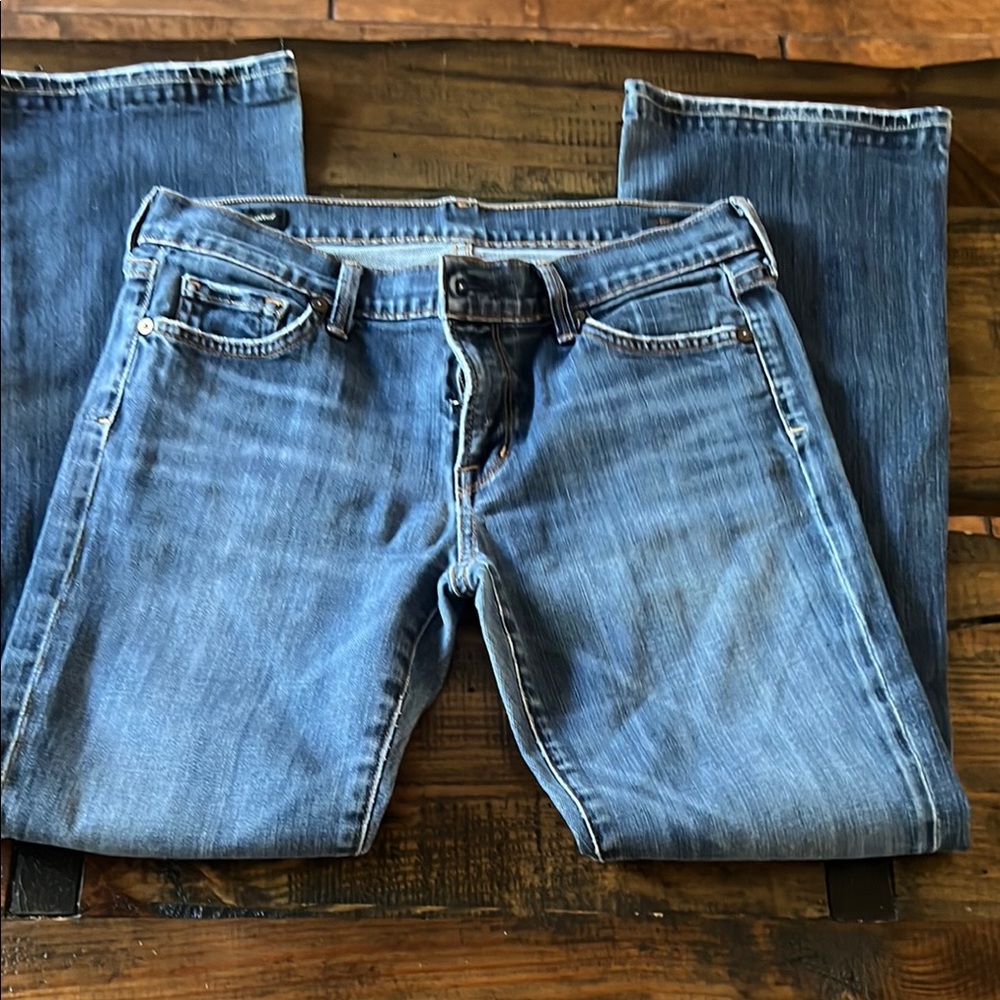 Classic Blue Straight Leg Denim